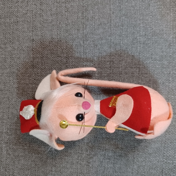 Vtg Christmas  Mouse ornament  made in Japan - Picture 1 of 4